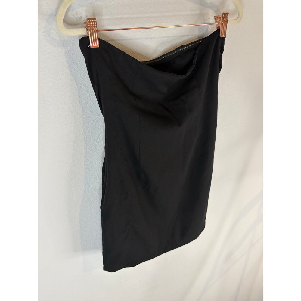 Superdown Andria Mini Dress Strapless Faux Wrap Party Cocktail Hoco Date Night S - Picture 8 of 11